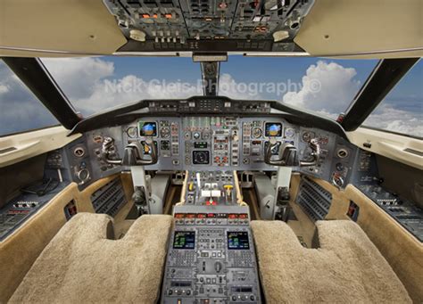 Photos From The Inside Of Most Luxurious Private Jets Pilot Cabin