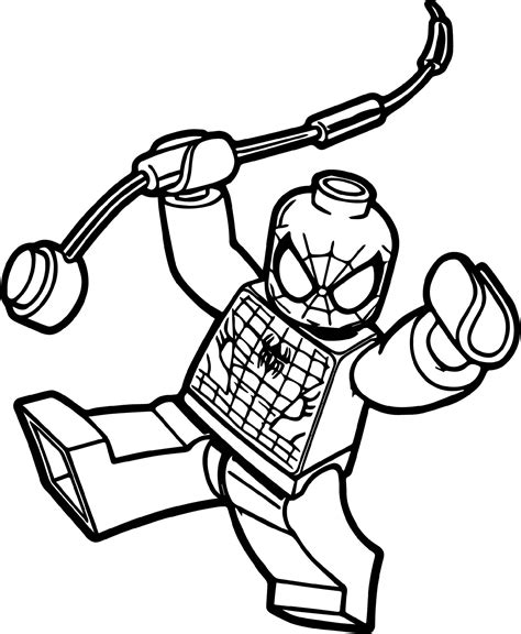 Robber clipart 1156095 illustration by cory thoman. Lego Spiderman Coloring Pages Full Downloadable ...