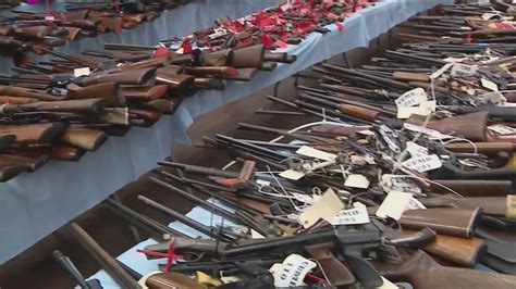 Nj Gun Buyback Event Nets Nearly 3000 Weapons