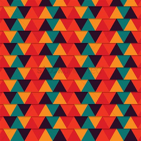 28 Triangle Pattern Vector