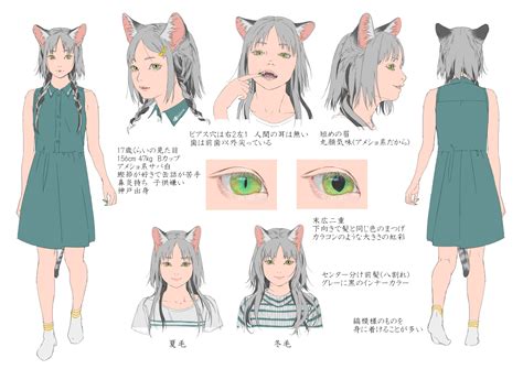 Neko Animal Ears Anime Kemonomimidae Девушки с ушками Anime