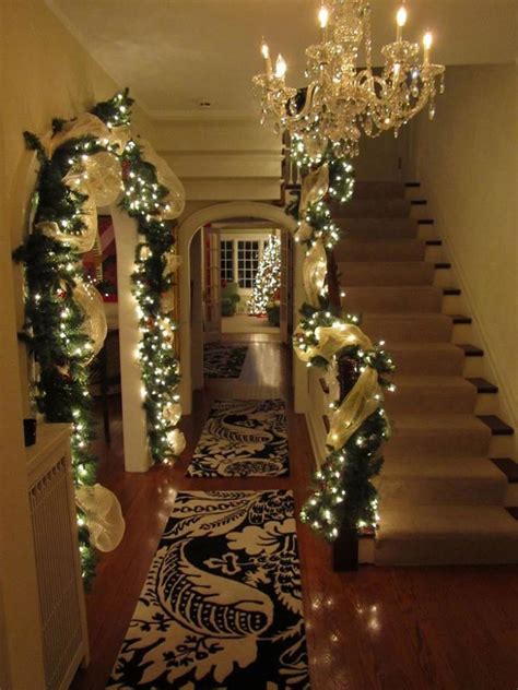 You'll need ones that are strong enough to withstand repeated trips up and down the steps. Staircase Decoration Ideas For Christmas - XciteFun.net