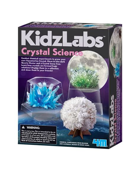 Redbox 4m Kidzlabs Crystal Science Kit Macys