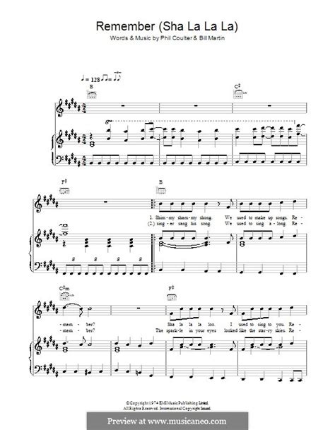Remember (Sha La La La La) von B. Martin, P. Coulter ...