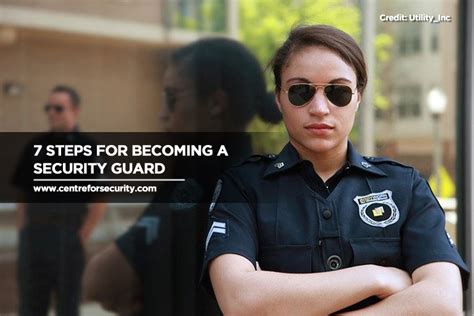7 Steps For Becoming A Security Guard Centre For Security Training