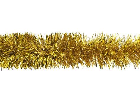 creativery lametta weihnachtsgirlande lametta 7cm x 3m gold