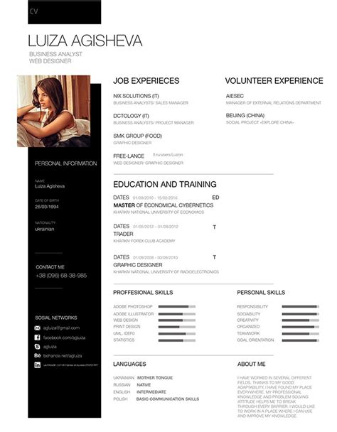 The best free resume templates. 25+ modern and wonderful PSD resume templates free ...