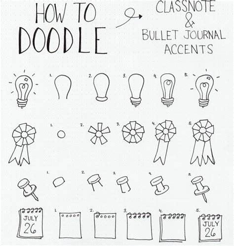 Cute And Easy Doodles Anyone Can Draw How To Doodle — Sweet Planit