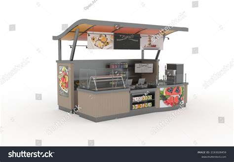 3714 Kiosk Food 3d Images Stock Photos And Vectors Shutterstock