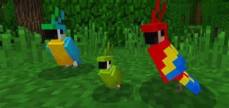 However, with cats, they must be tamed first by using the same items. Baby Parrots Addon | Minecraft PE Mods & Addons