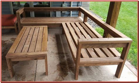How To Build A Diy Outdoor Couch For Only In Lumber This Outdoor