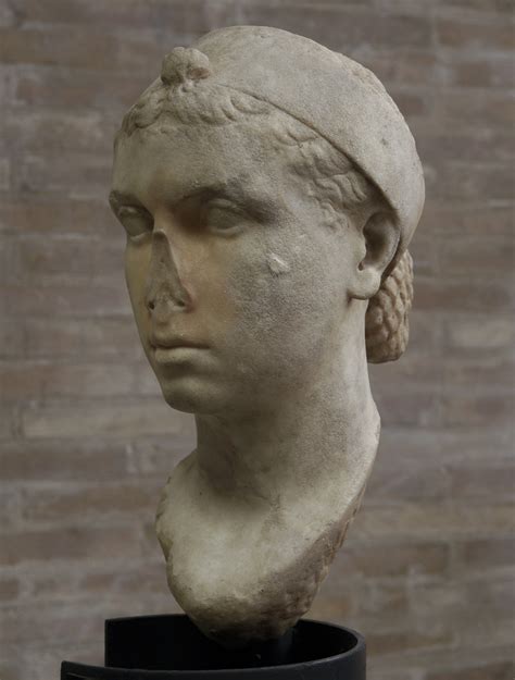 Portrait Of Cleopatra Vii Rome Vatican Museums Gregorian Profane
