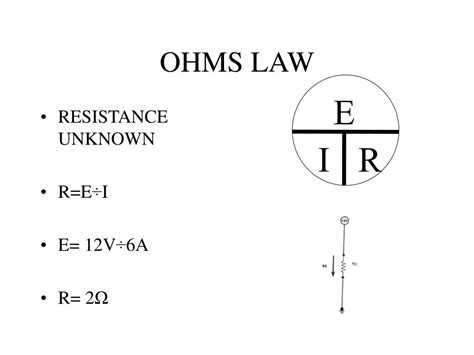 Ppt Ohms Law Powerpoint Presentation Free Download Id4518309