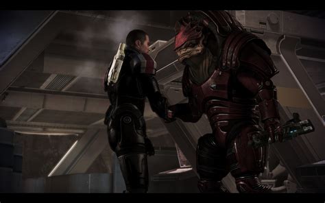 Shepard Wrex Mass Effect Superhero Commander Shepard