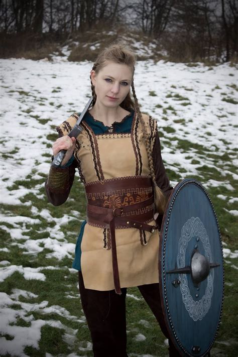 Lagertha Cosplay By Skymone Cosplay Viking Costume Viking Clothing Viking Warrior Woman