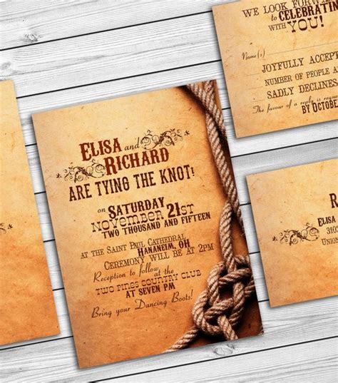 I am searching the best wedding invitation ideas for my wedding. Rustic country wedding invitations - barn wedding western ...