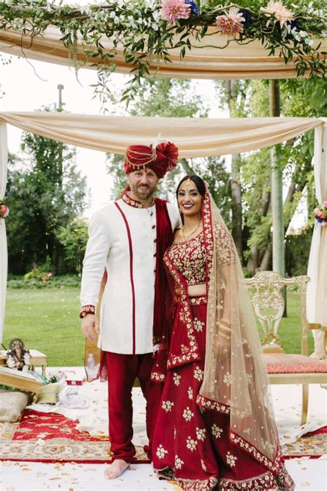 Indian American Wedding Aka Indian Fusion Wedding Dress And Outfits