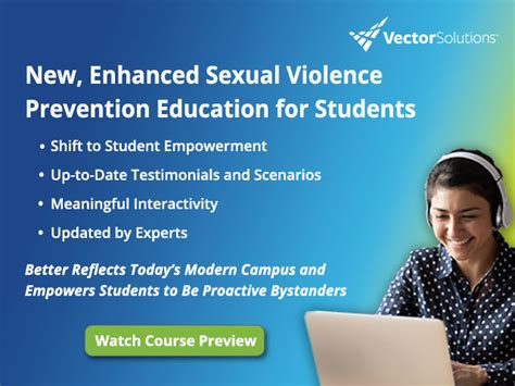 Enhanced Sexual Violence Prevention Education Vector Solutions