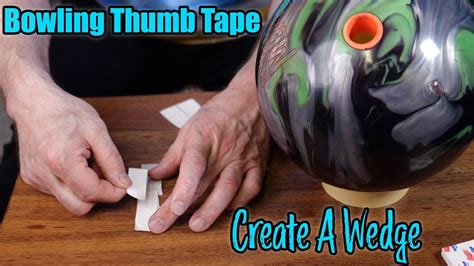 The Perfect Bowling Release Bowling Tip On Using Thumb Tape Youtube