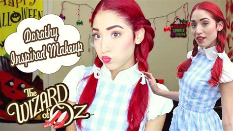 Dorothy Inspired Makeup The Wizard Of Oz Youtube