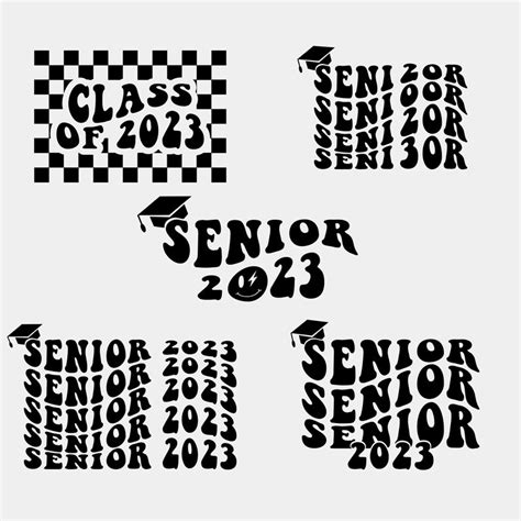 Senior 2023 Svg Class Of 2023 Svg 2023 Graduation Svg Etsy