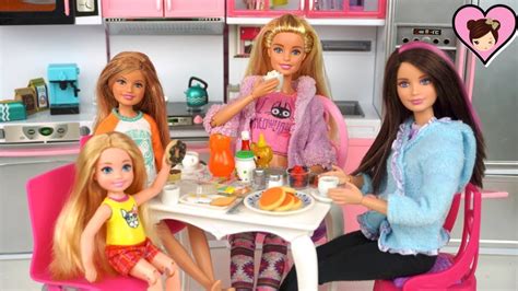 Formátum Fészek Egyetértek Barbie Daily Routine Hangszer Tiltakozó Jártasság