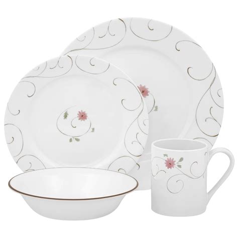 Corelle Impressions Enchanted 16 Piece Dinnerware Set Home Dining