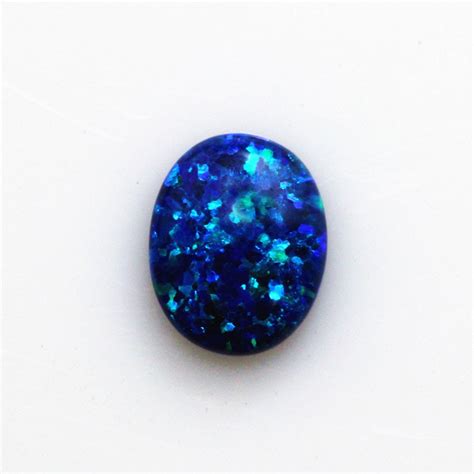 Buy Blue Opal Stone Loose Beads Gemstones Oval Shape