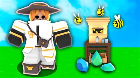 I Became The Beekeeper In Roblox Bedwars Youtube