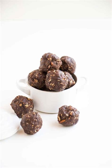 Nutty Chocolate Energy Balls Baking Ginger