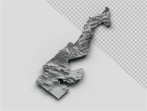 Premium Psd Monaco Map Monaco Flag Shaded Relief Color Height Map On