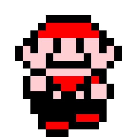 Como Dibujar A Mario Bros Pixelado Como Dibujar A Mario Bros En