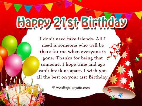 Happy 21st Birthday Wishes Happy 21st Birthday Quotes And Wishes With Love Events
