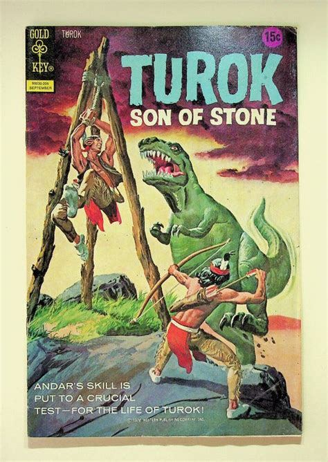 Turok Son Of Stone Sep Gold Key Good Comic Books