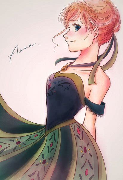 Princess Anna Of Arendelle Frozen Image By Chiruru Zerochan Anime Image Board