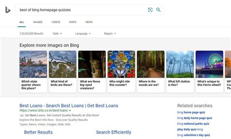 Bing Quizzes Bing Rewards Quizes Not Working Microsoft