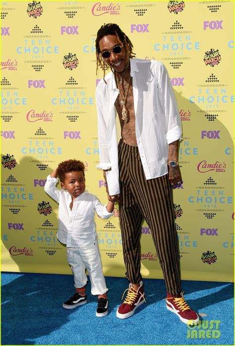 Wiz Khalifa Brings His Adorable Son Sebastian To The Teen Choice Awards