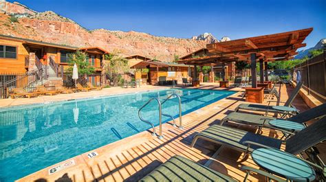 Pool And Spa Cable Mountain Lodge At Zion National Park