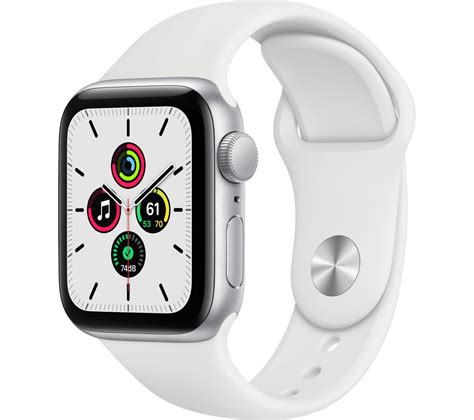 Minha única crítica é quanto à dimensão do aparelho, que mesmo o de 44 mm para uma pessoa grande e um pouco mais atlética (tenho 1,90 m), não fica tão proporcional, mas nada que prejudique a avaliação. Buy APPLE Watch Series 6 - Silver Aluminium with White ...