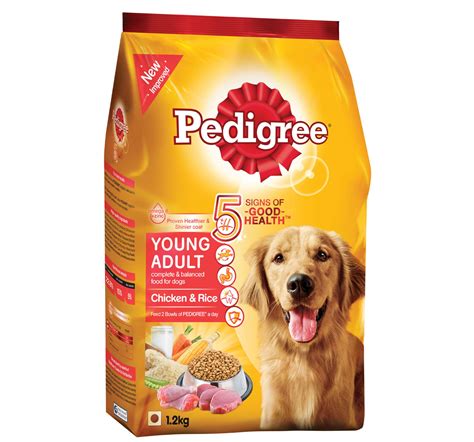 Chicken and rice dog food brands. Pedigree Dog Food Young Adult Chicken and Rice - 1.2 Kg ...