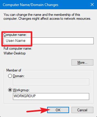 Besides changing the name of a local computer, you can also use the wmic command to rename a remote computer on the same network. WIndows 10 Computer Name Domain Changes - Next Century Support