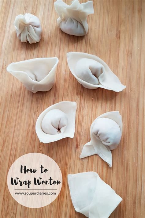How To Wrap Wonton Dumplings