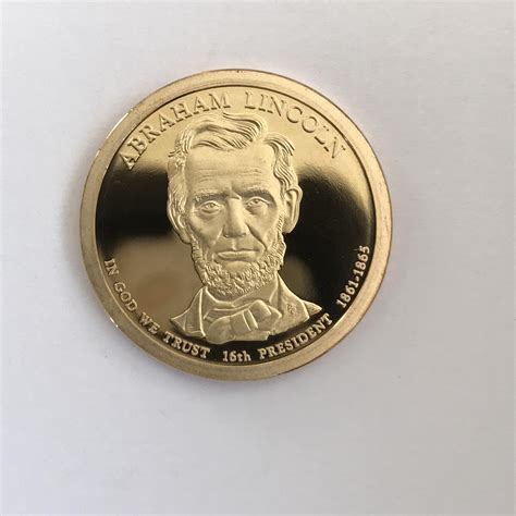 2010 S Presidential Proof Dollar Coin Abraham Lincoln 1222 8 For