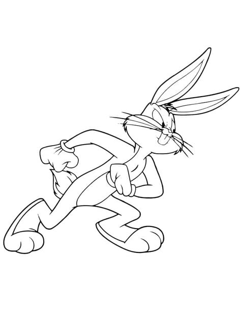 Baby Bugs Bunny And Baby Lola Bunny Coloring Pages