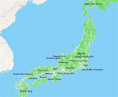 27 Top Attractions Things To Do In Japan With Map Touropia