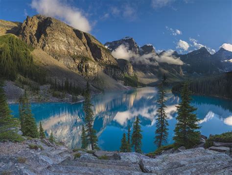 Moraine Lake Evening By Catalin Mitrache On 500px Moraine Lake Lake