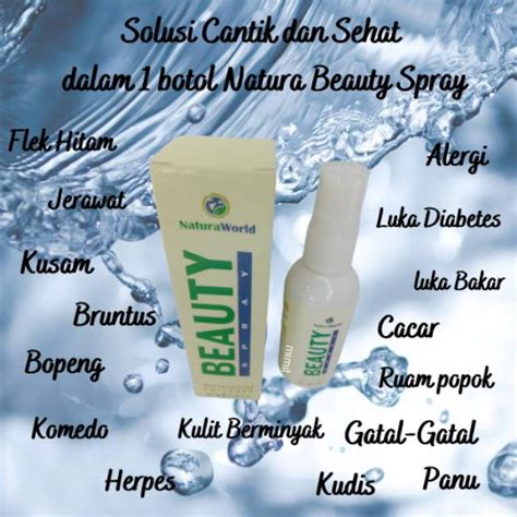 Jual Natura World Beauty Spray Shopee Indonesia