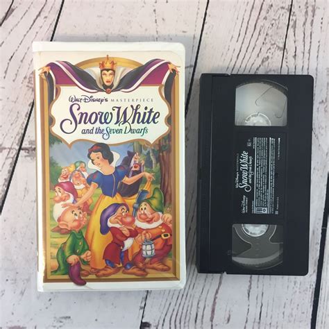 Snow White And The Seven Dwarfs Vhs 1994 Disneys Masterpiece The