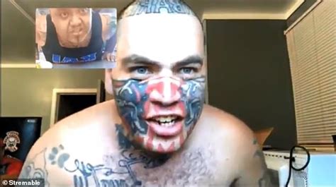 Rival Gang Members With Facial Tattoos Accuse Each Other Of Cheating