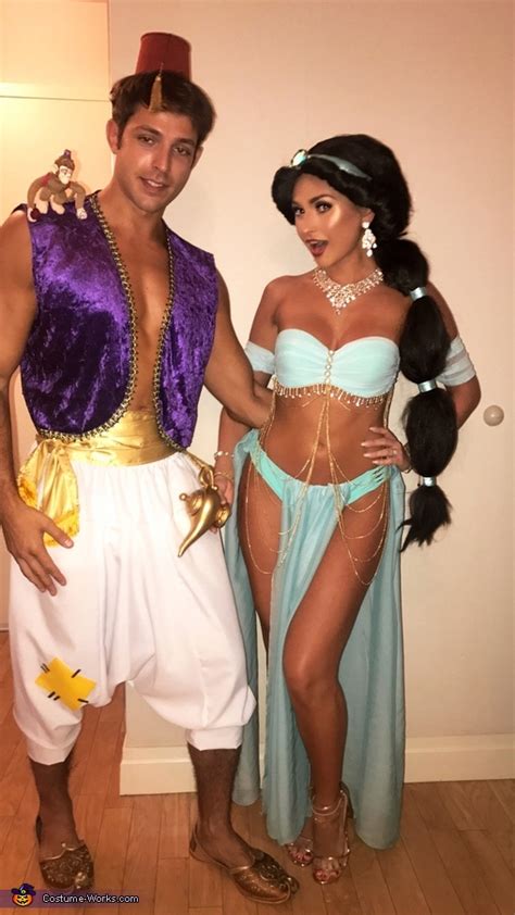 Sexy Jasmine And Aladdin Costume